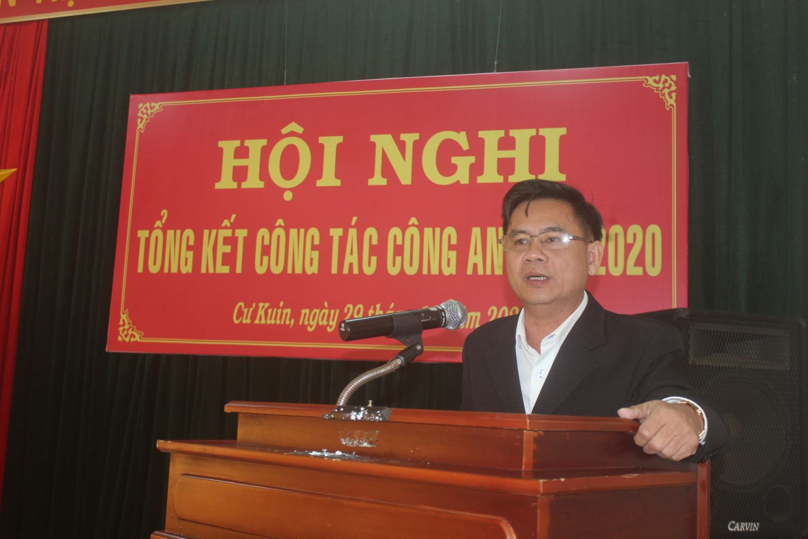 Công an huyện Cư Kuin tổng kết công tác năm 2020.